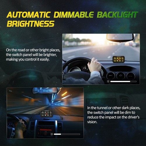 AUXBEAM AR-800 Multifunction 8 Gang RGB Switch Panel bluetooth APP Controller - Picture 5 of 12