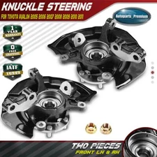 2x Front Steering Knuckle & Wheel Hub Bearing Assembly for Toyota Avalon 05-11