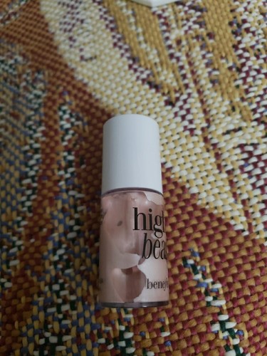 Benefit HIGH BEAM Satiny pink highlighter 0.13oz/4ml Deluxe Size w/o Box - Picture 10 of 11