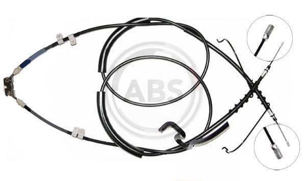 Handbrake Cable A.B.S. K17725 for Ford Tourneo/Transit (02-13)