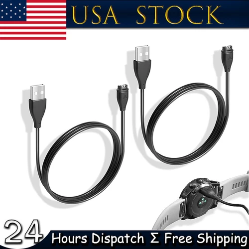 010-12491-01 Charger Data USB Cable for Garmin Fenix 5 6 Forerunner 245 935 945