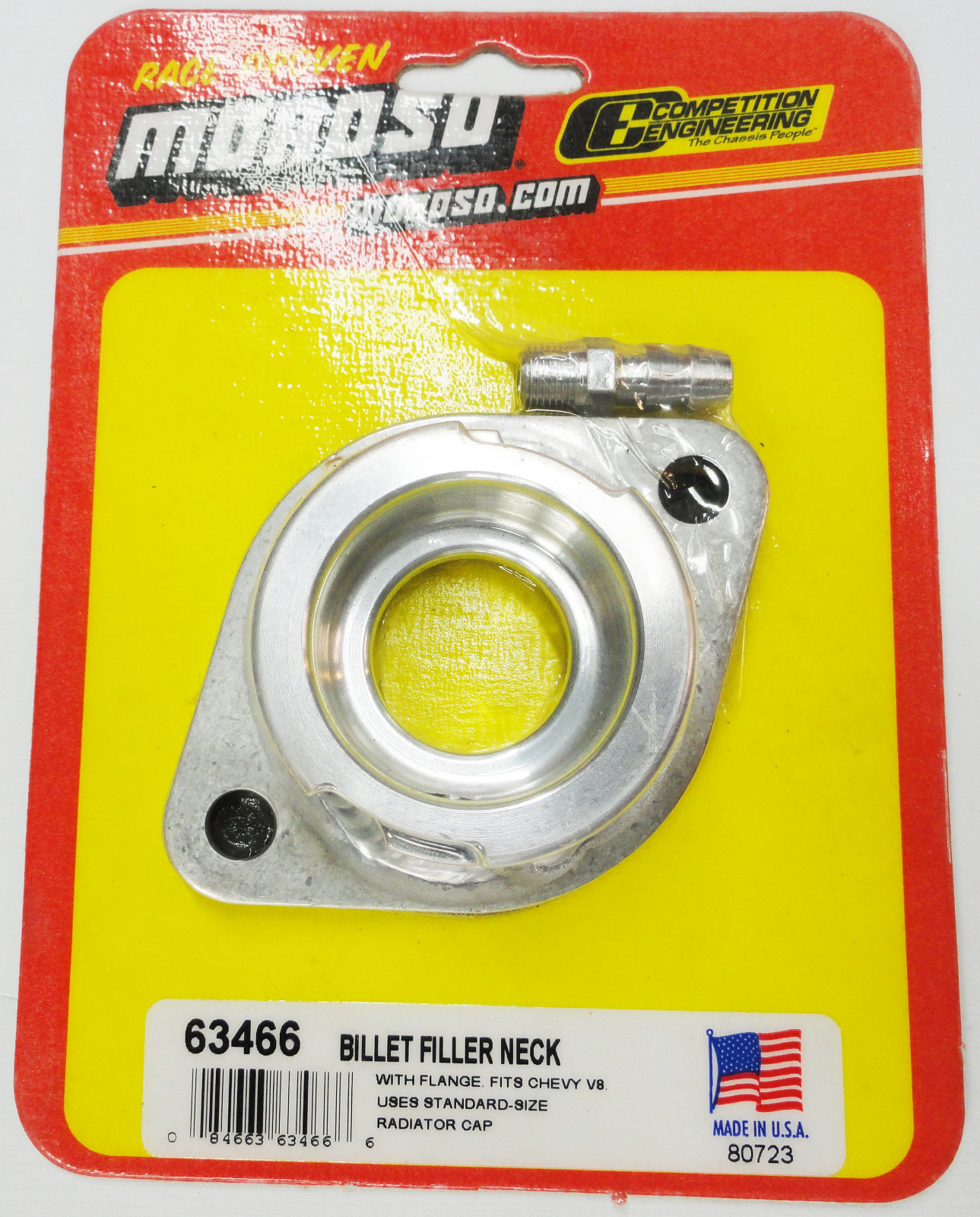 Small / Big Block Chevy SBC BBC Radiator Cap Style Filler Neck GM Style ...