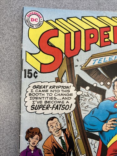 Superman 221 DC Comics Curt Swan Cover & Art Silver Age 1969 FN- - Picture 3 of 7