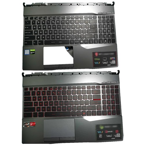 For MSI GE65 GL65 GP65 MS-16U1 Laptop Palmrest Upper Case with Touchpad Keyboard - Picture 5 of 15