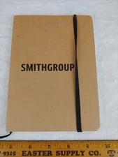 Brown Paperboard Smithgroup Note Pad Soft Cover Notebook 5" x 7"