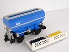 LEGO Train Set 4536 Blue Hopper Car + Sticker Sheet 100% Complete NEAR MINT