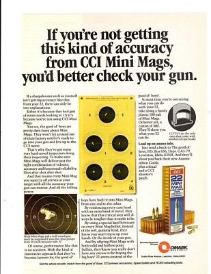 1979 Print Ad Omark Industries If you're not getting this kind CCI Mini Mags
