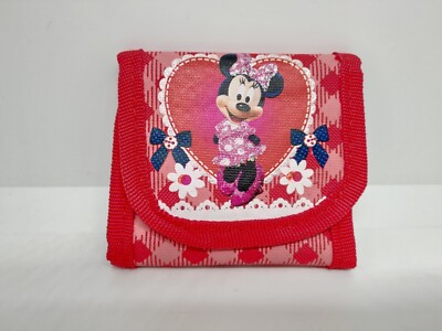 Geldbörse Portemonnaie von Minnie Mouse Disney rot Herz