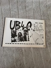 TPGM15 ADVERT 5X8 UB40 : 'RAT IN MI KITCHEN' SINGLE