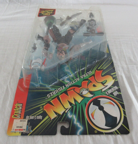 Figura de acción Spawn Crutch variante conjunto de 2 series 7 McFarlane Toys 1996 MOSC - Imagen 9 de 9
