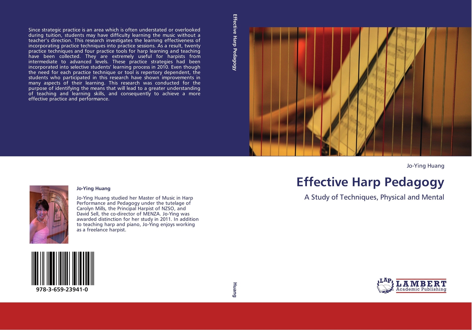 Thumbnail - Jo-ying Huang | Effective Harp Pedagogy | Taschenbuch | Englisch