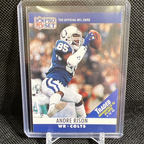Pro Set Andre Rison 1990 Pro Set Andre Rison Indianapolis Colts #NNO | eBay