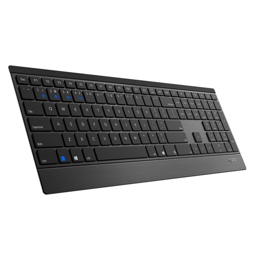 Rapoo 9500M tastiera e mouse desktop multimodale wireless nero QWERTZ DEU - Foto 2 di 4