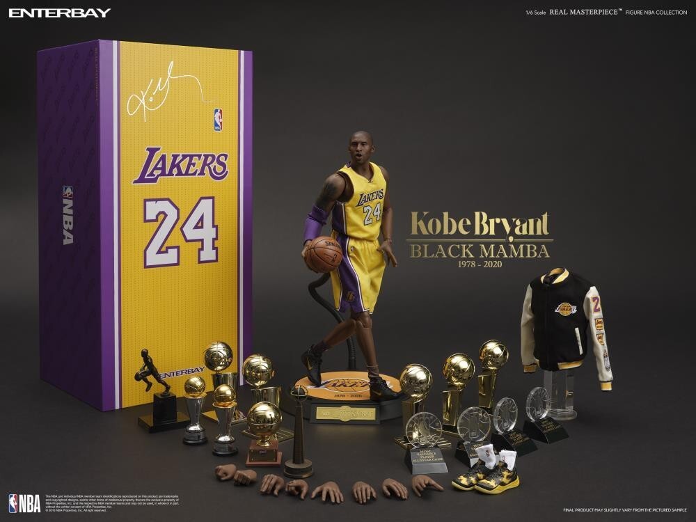 ロス ENTERBAY KOBE BRYANT フィギュア限定版 コービー エンターベイ NBAコレクション コービー・ブライアント LA