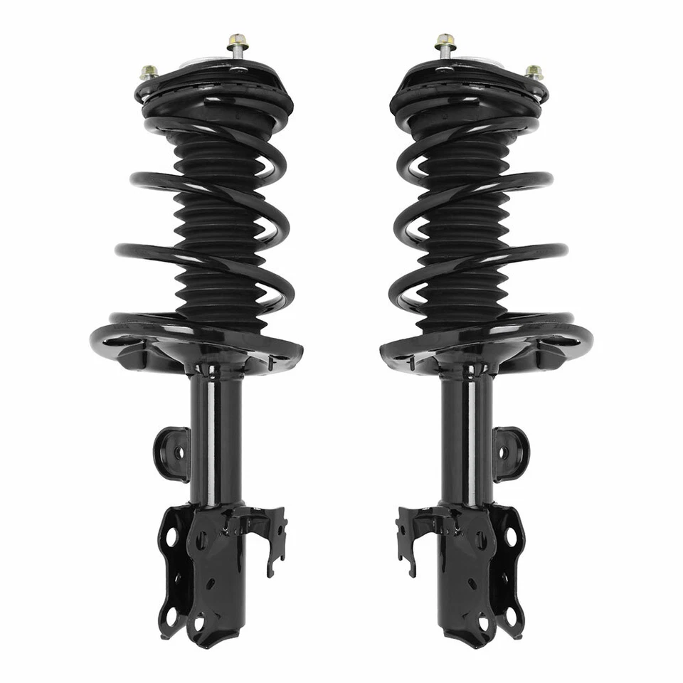 Front Pair Complete Struts & Coil Spring Assemblies for 2012-2017 Toyota Prius V Foto 2 de 4