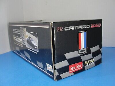 Sun Star Diecast 1/18 scale 1982 Camaro Z-28 Dark Blue NIB Sun Star Diecast 1/18 scale 1982 Camaro Z-28 Dark Blue NIB