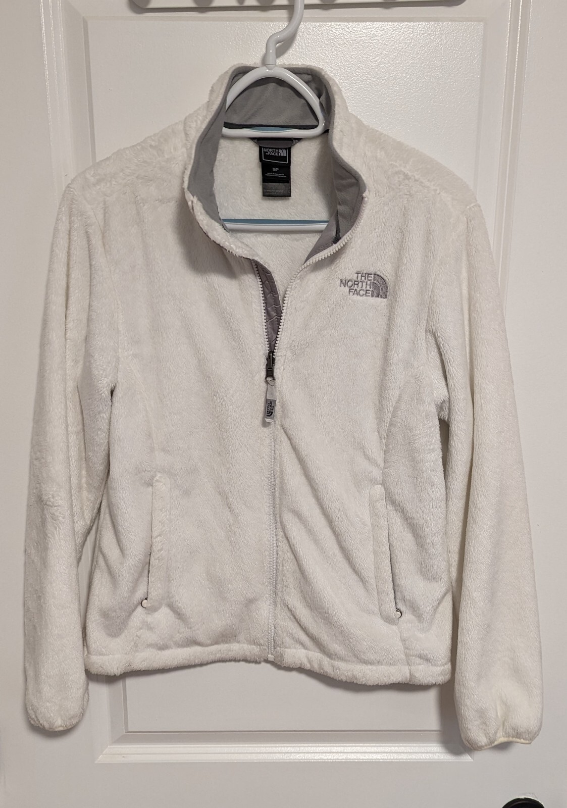 North Face Women's Super Soft Fleece Jacket White Siz… Gem