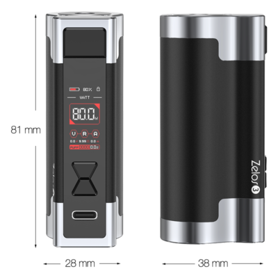 Aspire Zelos 3 Mod E-Cigarette Vape E-Cig Device 80w - Authentic! | eBay UK