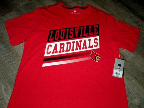 Colosseum Louisville Cardinals UofL Men's T-Shirt Size Large NWT