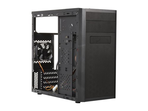 DIYPC MA08-BK Black SECC Micro ATX Mini Tower Computer Case - Picture 9 of 12