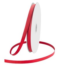 3/8" X 100 Yards Red Grosgrain Ribbon Premium Grosgrain Ribbon for Sewing Gif...