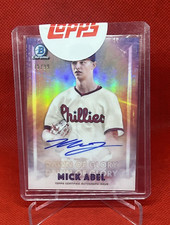 2021 Bowman Chrome Mick Abel AUTO Phillies Dawn of Glory /99