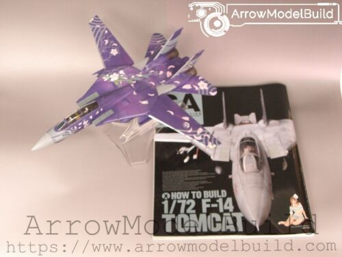 AeroModelBuild F-14 Sakura Cat Ace Combat Built & Painted 1/72 Model Kit - Picture 2 of 4