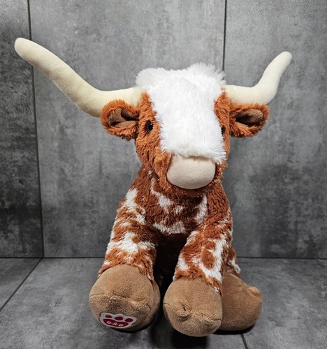 Peluche Build a Bear University of Texas Longhorn Steer Bevo UT Austin Mascot 2020 - Imagen 2 de 8
