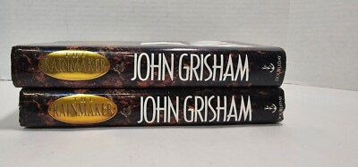 Vintage John Grisham: The Rainmaker, First Edition Hard Cover Book 1995 Lot 2