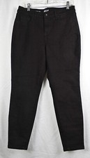 Style Co. Black Curvy Skinny Leg Stretch Jeans 8S 8 Short