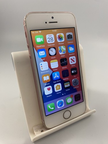 Apple iPhone SE Rose Gold Unlocked 128GB 4.0" 12MP 2GB RAM IOS Smartphone