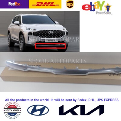 Genuine Hyundai Front Bumper Skid End Plates – LH & RH – Fits 2021-2023 Santa Fe
