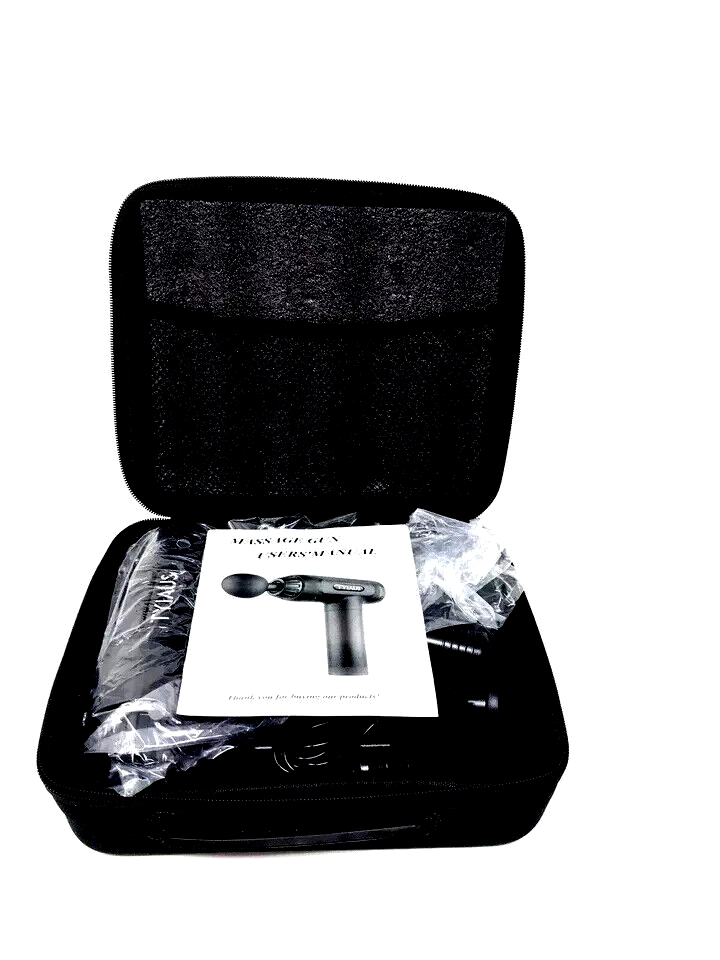 30-Speed Deep Tissue Percussion Massage Gun for Muscle Relaxation & Recovery