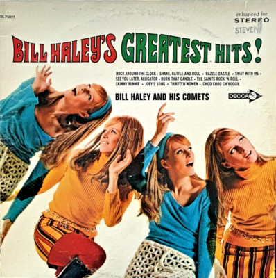Bill Haley  BILL HALEYS GREATEST HITS LP   1967   Decca DL75027  VG+ Tested
