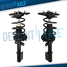 (2) REAR Struts & Coil Spring for Buick LaCrosse Chevrolet Impala 17 Inch Wheels