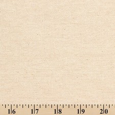 7 oz Natural Cotton Duck Canvas Fabric 60" Wide 100 Cotton