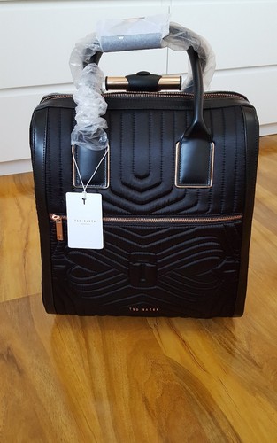 ted baker quilted bow travel bag/cabin bag/weekend luggage.