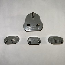 Vintage Radio Shack Foreign Travel Outlet Adapters Model 273-1405 Set of 4