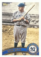 2021 Topps Babe Ruth #259 New York Yankees Baseball Card Base Set