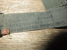 Original US Army Steel Helmet Liner Sweatband M1 Riddel ca 59  WWII Schwei&szlig;band