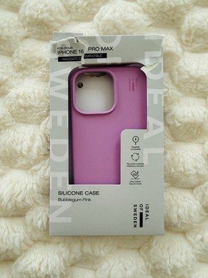 IDEAL OF SWEDEN Silicone Case MagSafe Apple iPhone 16 Pro Max Bubblegum Pink NEU