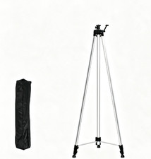 Aluminum Alloy Tripod Stand with 5 Height Settings for Precision Leveling Tasks