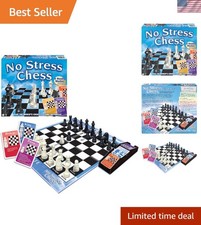 Image of No Stress Chess: The Effortless Chess Teaching Game for Ages 7+, 2 Players