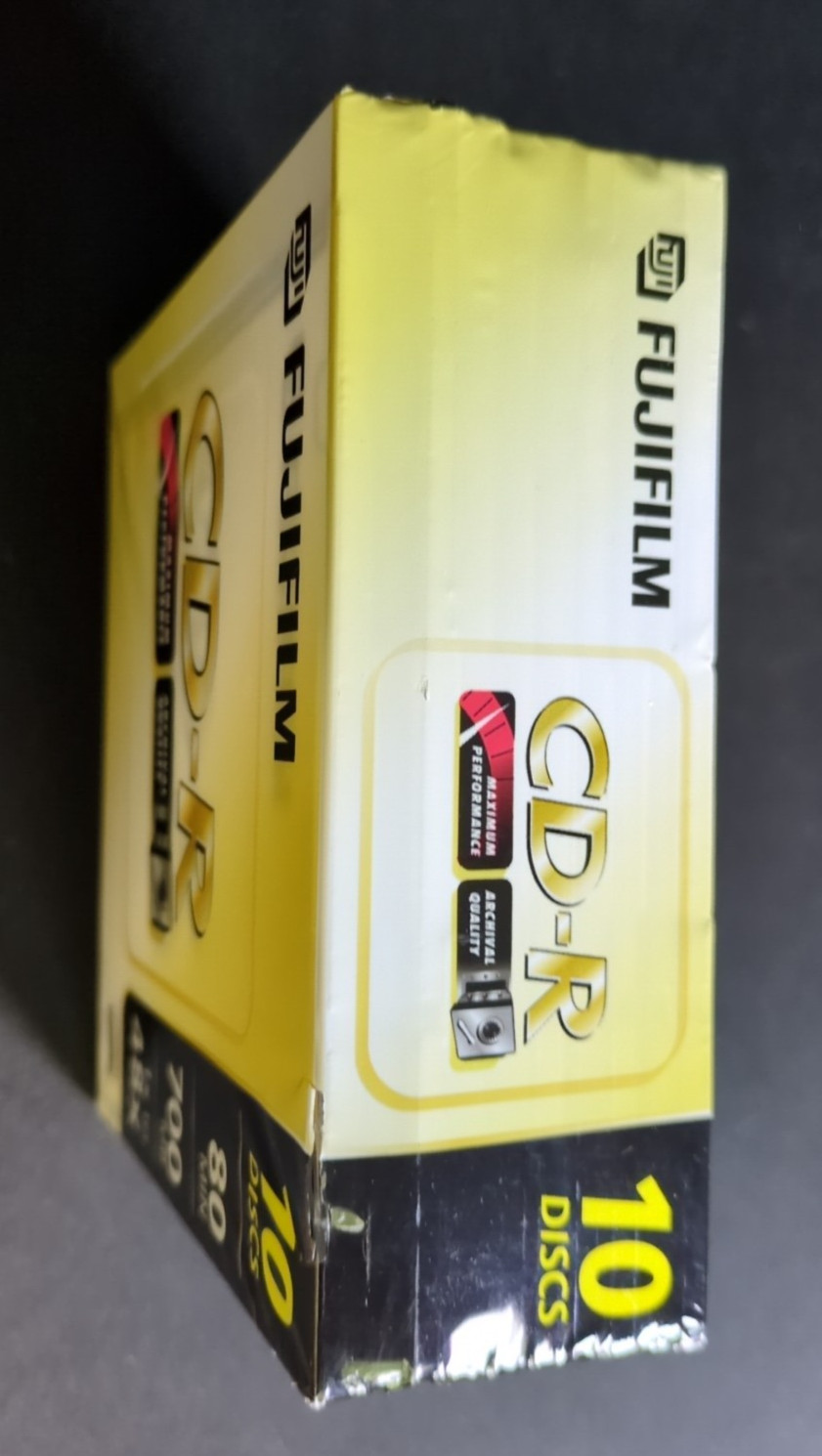 10 DISCS NEW Sealed - Fujifilm CD-R  Blank Recordable Compact Disk 80 Min  700mb