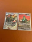 cartes  Pokemon lot de 2 cartes rares écarlate et violet SV1FR Françaises