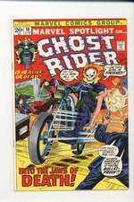 Marvel Spotlight 10 F+ Fine + Ghost Rider 1973
