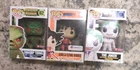 3 Assorted Funko Pop! Goku & Flying Nimbus, The Joker, Swamp Thing