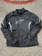 Men s Alpinestars AST Air Jacket 3XL Black/Wh...