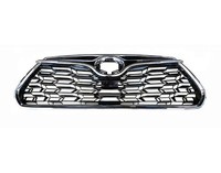 Gitter Grill Vorne FÜR Toyota Highlander AB 2019 Schwarz Chromrahmen