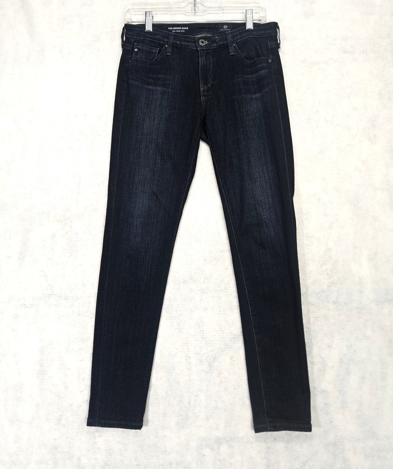 AG Adriano Goldschmied Jeans The Legging Ankle Womans 28 Super Skinny Dark Blue